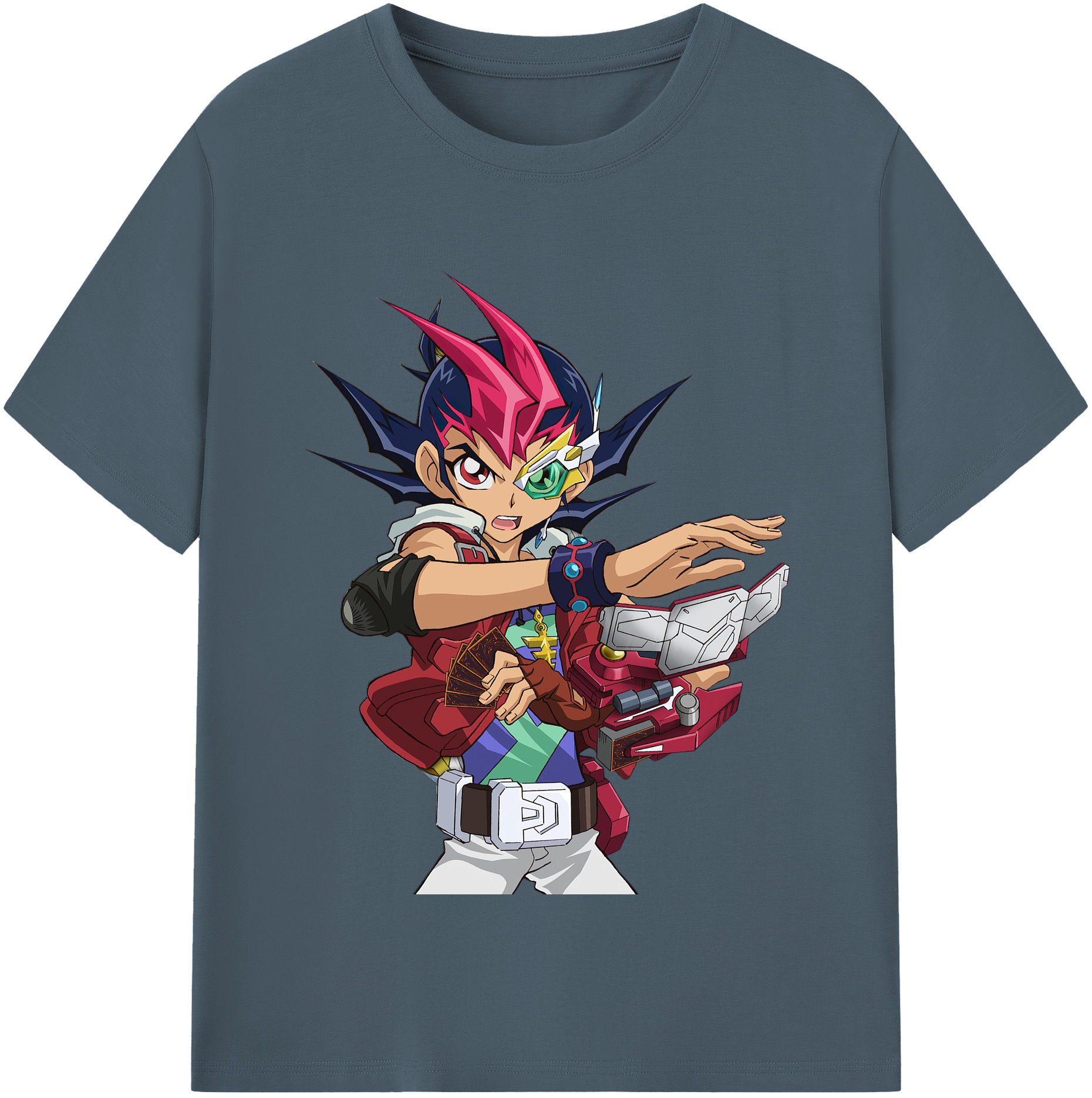 （画像用） 遊☆戯☆王 Yu-Gi-Oh! 綿100％半袖Tシャツ（フロントプリント）